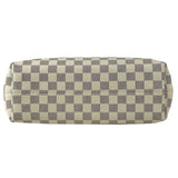 Louis Vuitton Graceful PM Shoulder Bag Damier Azur White