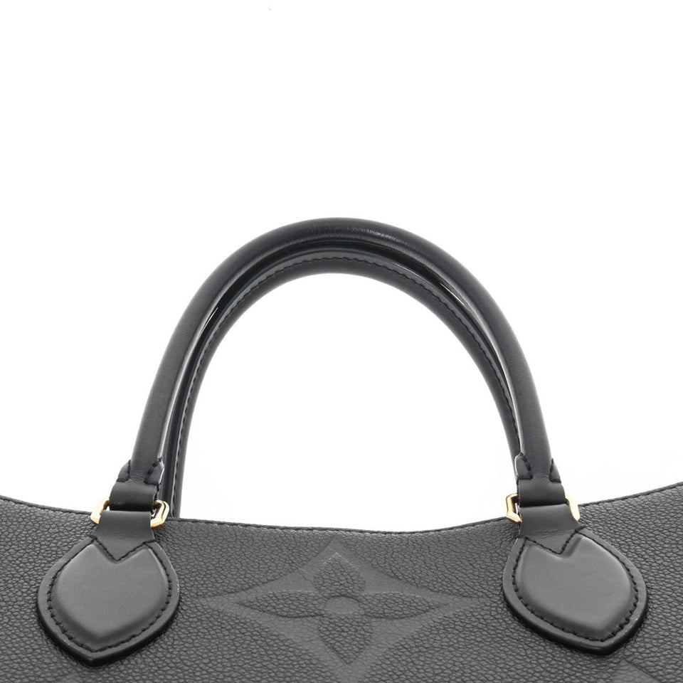 Louis Vuitton Monogram Emplant On The Go GM Noir