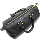 Louis Vuitton Speedy 25 Handbag Leather Epi Black