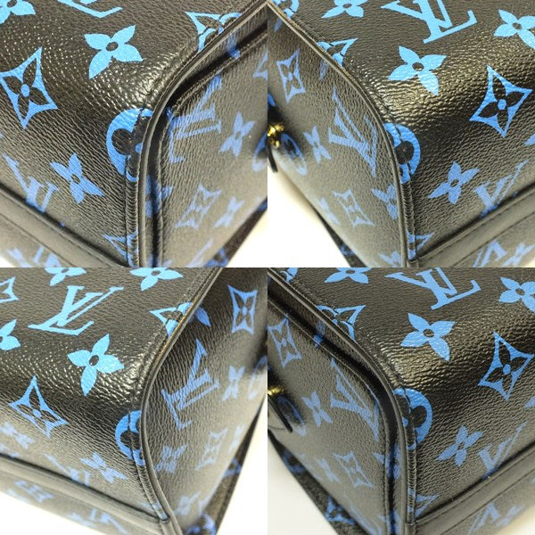 Louis Vuitton Colored Monogram Speedy Amazon PM Blue Black