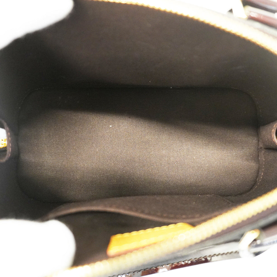 Louis Vuitton Vernis Alma BB Amarante