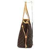 Louis Vuitton Neverfull MM Monogram Canvas Brown
