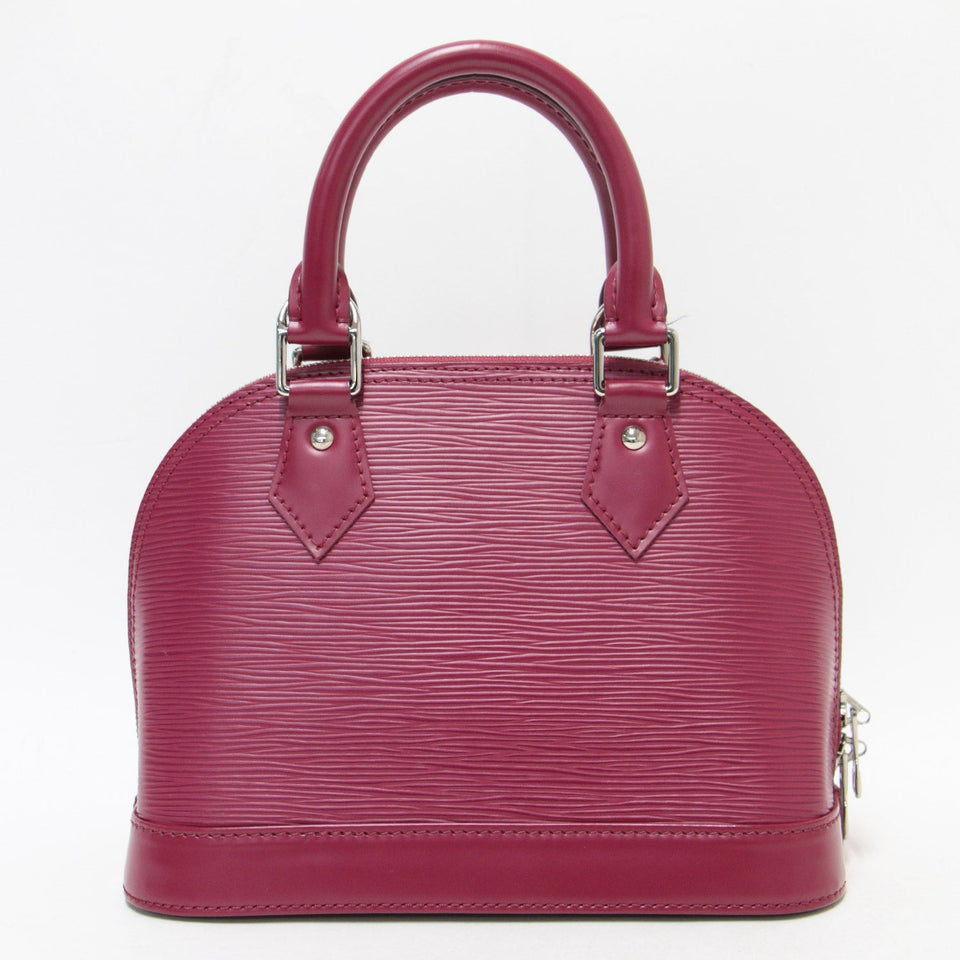 Louis Vuitton Shoulder Bag Fuchsia Alma BB Epi Red