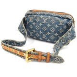 Louis Vuitton Bum Bag Body Bag Monogram Denim Blue