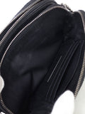 Saint Laurent- Becky Double Zip Pouch Shoulder Bag Black