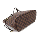 Louis Vuitton Damier Neverfull PM Tote Bag Ebene Brown