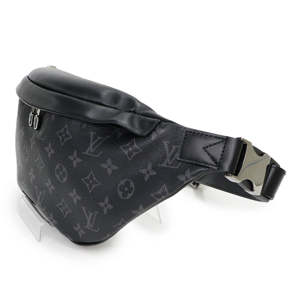 Louis Vuitton Discovery BumBag Waist Belt Bag Monogram Eclipse Leather Black