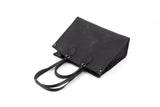 Louis Vuitton On The Go MM Shoulder Bag Monogram Implant Leather Black