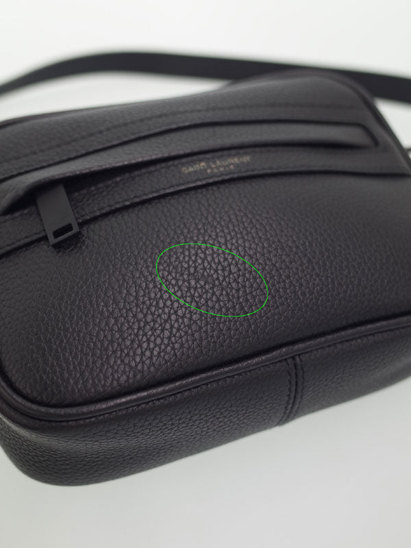 Saint Laurent- Camp Small Camera Bag Shoulder Bag Black