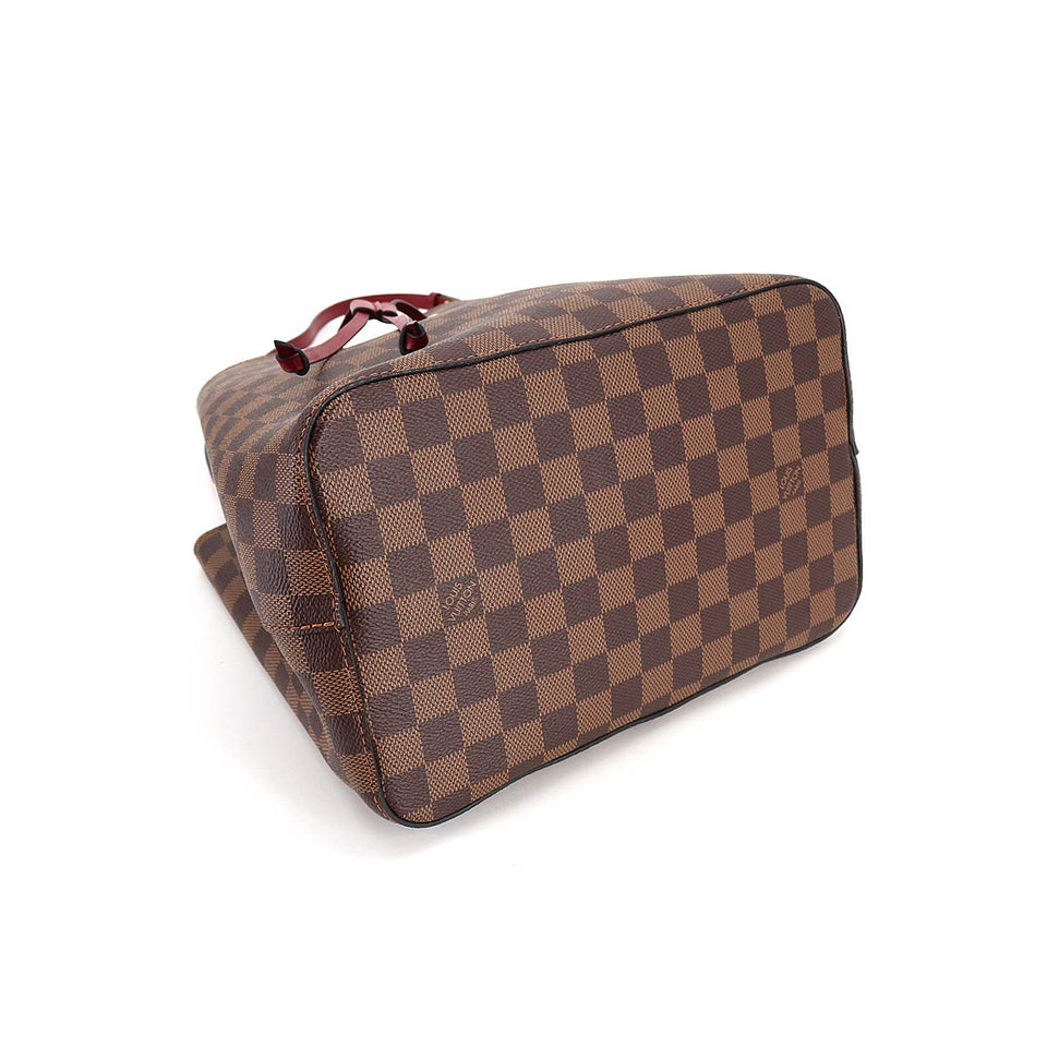 Louis Vuitton Damier Neonoe Shoulder Bag Cherry Berry Ebene