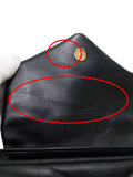 Saint Laurent- Paris Monogram Loulou Strap Bag Black