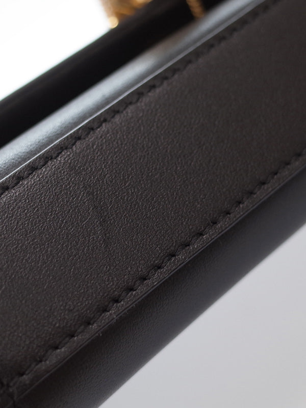 Saint Laurent- Monogram Kate Chain Shoulder Bag Black