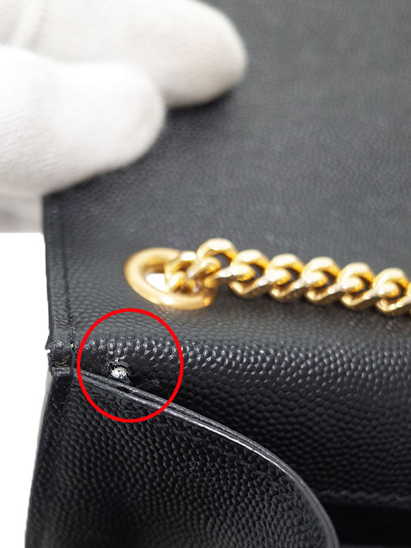 Saint Laurent- Paris Classic Kate Satchel Chain Shoulder Bag Black