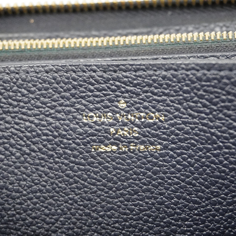Louis Vuitton Long Wallet Monogram Implant Zippy Wallet