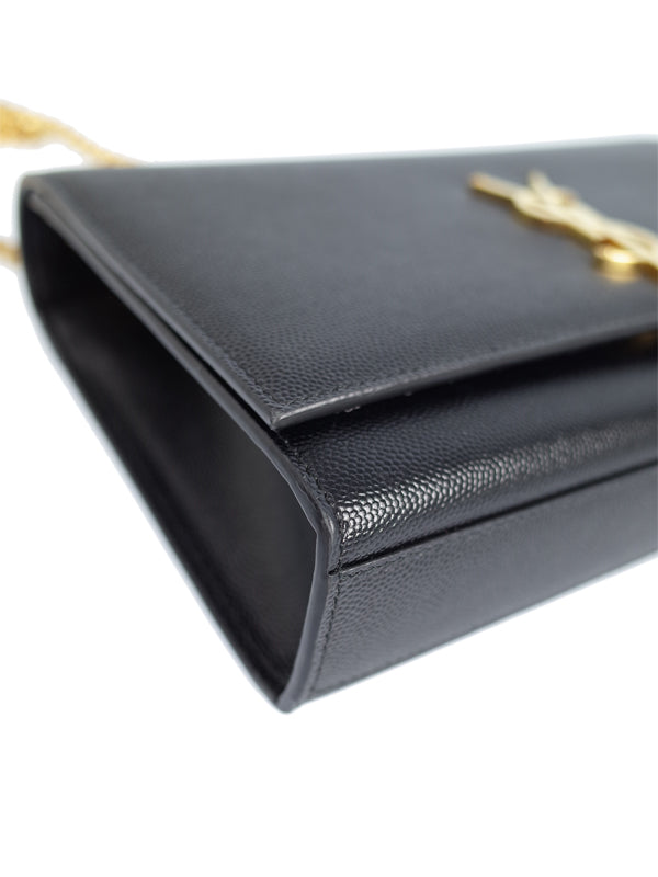 Saint Laurent- Paris Kate Satchel Chain Shoulder Bag Black