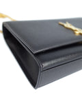 Saint Laurent- Paris Kate Satchel Chain Shoulder Bag Black
