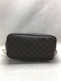 Louis Vuitton Neverfull MM Monogram Brown Tote Bag PVC