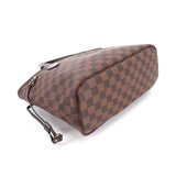Louis Vuitton Damier Neverfull PM Tote Bag Brown Gold Hardware