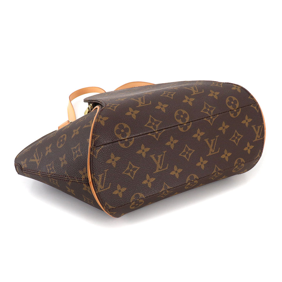 Louis Vuitton Monogram Ellipse Shopping Shoulder Bag Brown