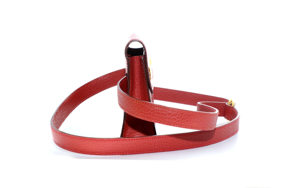 Hermes Leather Flap Bum Leather Pochette Waist bag