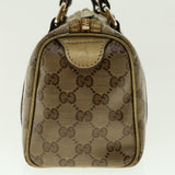Gucci GG Crystal Boston Bag Gold 193604 40076