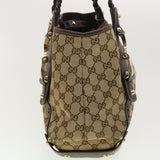 Gucci GG Canvas Shoulder Bag Beige 162900 40110