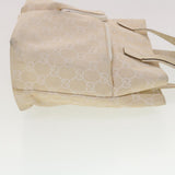Gucci GG Canvas Hand Bag Beige 40282