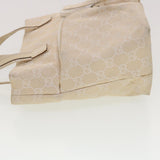 Gucci GG Canvas Hand Bag Beige 40282