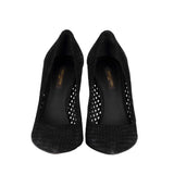 Women's Louis Vuitton Perforated Suede Eyeline Pumps - '10s