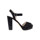Women's Prada Suede Open-toe Heels - '10s