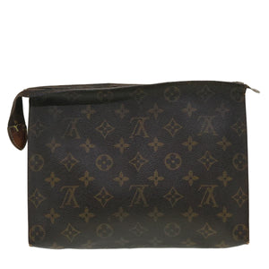 Louis Vuitton Monogram Poche Toilette 26 Pouch LV Auth Clutch