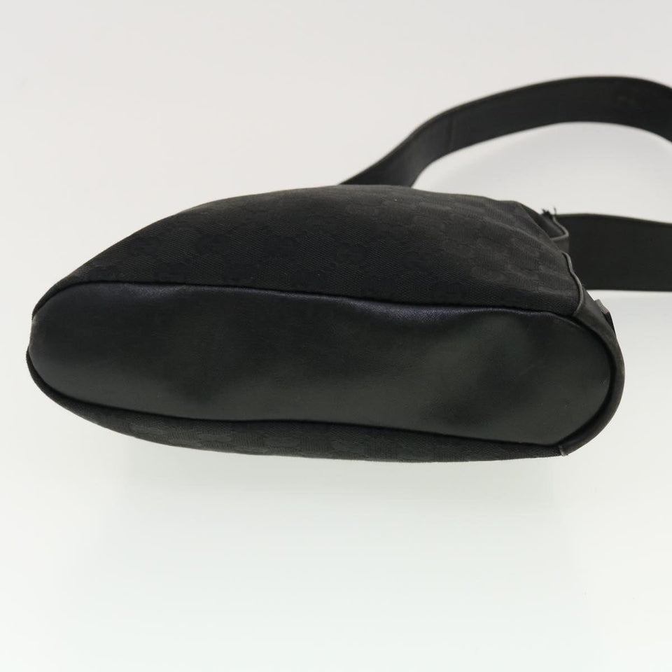 Gucci GG Canvas Shoulder Bag Black 91761 40754