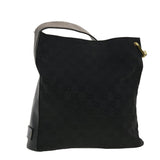 Gucci GG Canvas Shoulder Bag Black 91761 40754