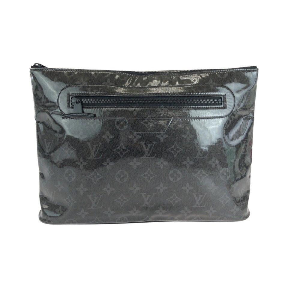 Louis Vuitton Monogram Eclipse Pochette Cosmos Clutch Bag M63373