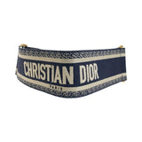 Dior Embroidery Leather Belt