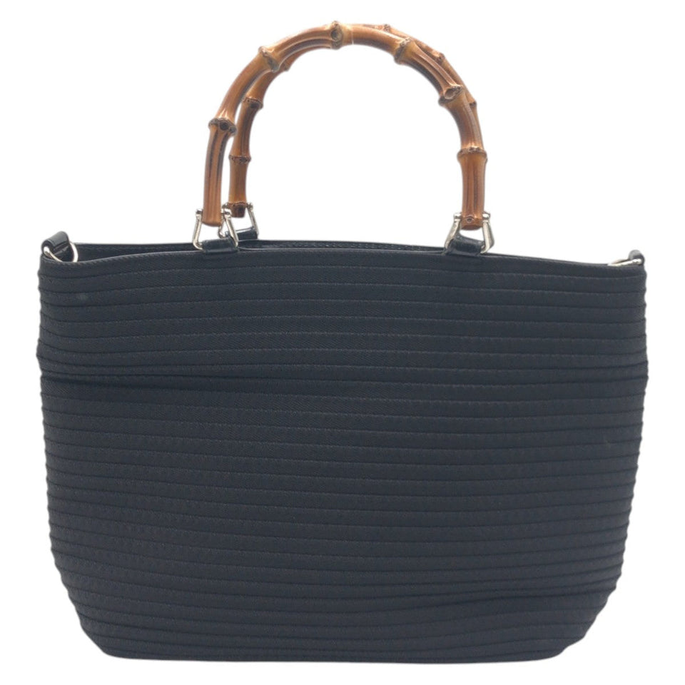 Gucci Handbag 000 1998 polyester black Bamboo