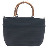 Gucci Handbag 000 1998 polyester black Bamboo