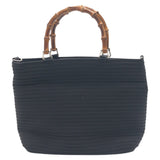 Gucci Handbag 000 1998 polyester black Bamboo