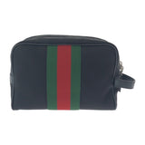 Gucci business bag 630916 canvas Black SilverMetal Sherry line