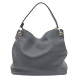 Gucci Shoulder Bag 408825 leather Black black Hobo Shoulder Bag Handbag 2WAY Soho Interlocking G Women
