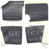 Gucci Shoulder Bag 408825 leather Black black Hobo Shoulder Bag Handbag 2WAY Soho Interlocking G Women