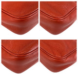 Gucci Shoulder Bag 308364 leather Red Gold Metal Soho Interlocking