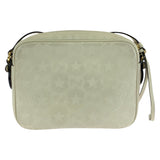 Gucci Shoulder Bag 675776 leather White Cream Gold Metal GG star
