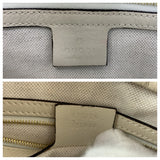 Gucci Shoulder Bag 675776 leather White Cream Gold Metal GG star