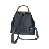 Gucci Backpack 003 2058 Suede black Bamboo