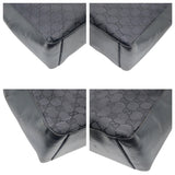 Gucci Shoulder Bag 001 3770 GG canvas Black black Hobo Shoulder Bag Handbag GG pattern Women