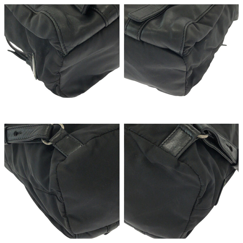 Prada Tessuto Nylon/Leather Backpack