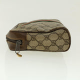 Gucci GG Canvas Web Sherry Line Clutch Bag Beige Red Green 010.378. 41257