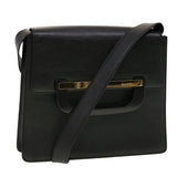 Gucci Shoulder Bag Leather Black 41263