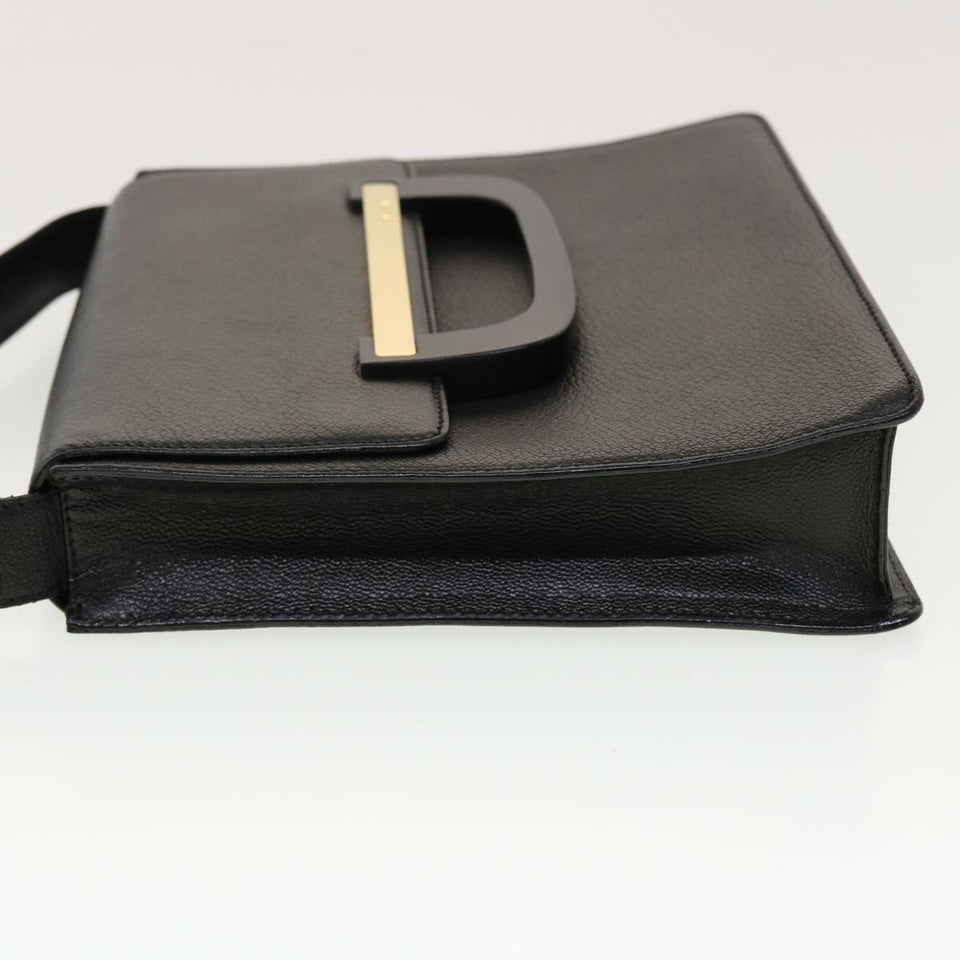 Gucci Shoulder Bag Leather Black 41263